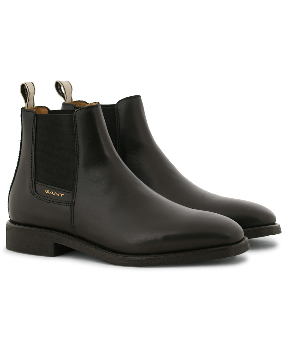 Heren | GANT James Chelsea Boot Black Calf | GANT | James Chelsea Boot Black Calf