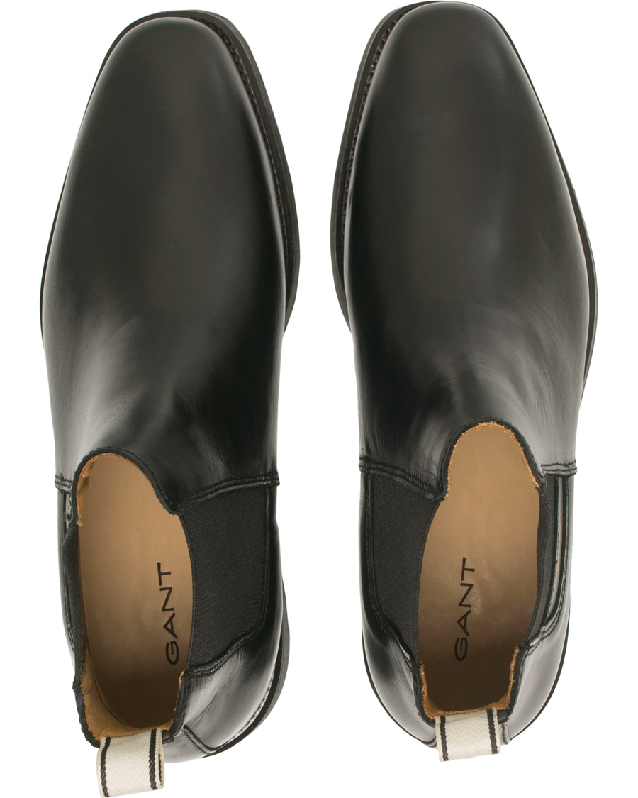 Heren | GANT James Chelsea Boot Black Calf | GANT | James Chelsea Boot Black Calf