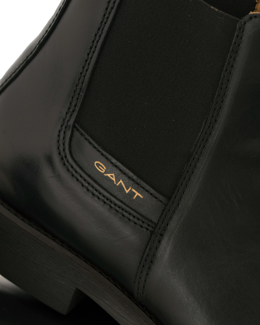 Heren | GANT James Chelsea Boot Black Calf | GANT | James Chelsea Boot Black Calf