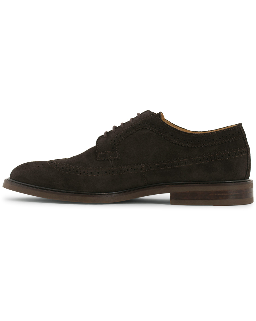 Heren | GANT Ricardo Brouge Dark Brown Suede | GANT | Ricardo Brouge Dark Brown Suede