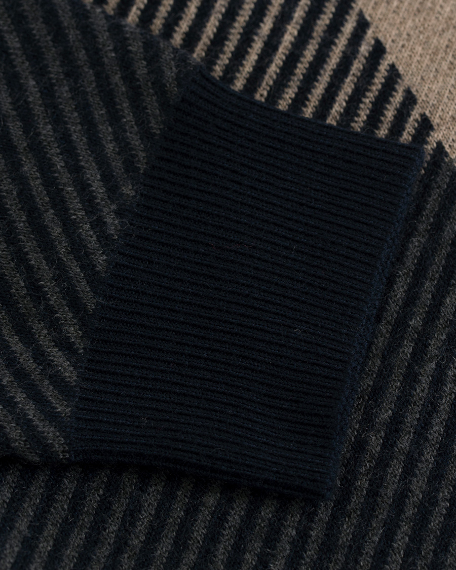 Heren | Truien | Aquascutum | Clapton Large Check Knit Navy