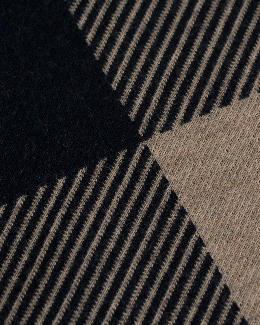 Heren | Truien | Aquascutum | Clapton Large Check Knit Navy