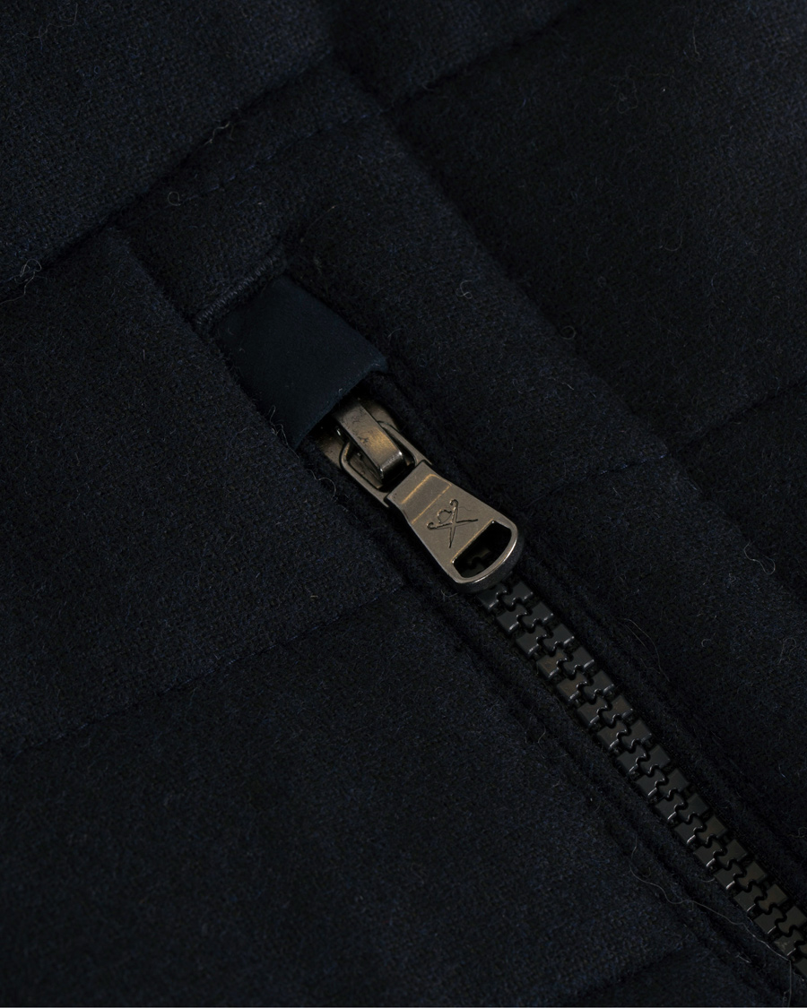 Heren | Jassen | Hackett | Lightweight Wool Gilet Navy
