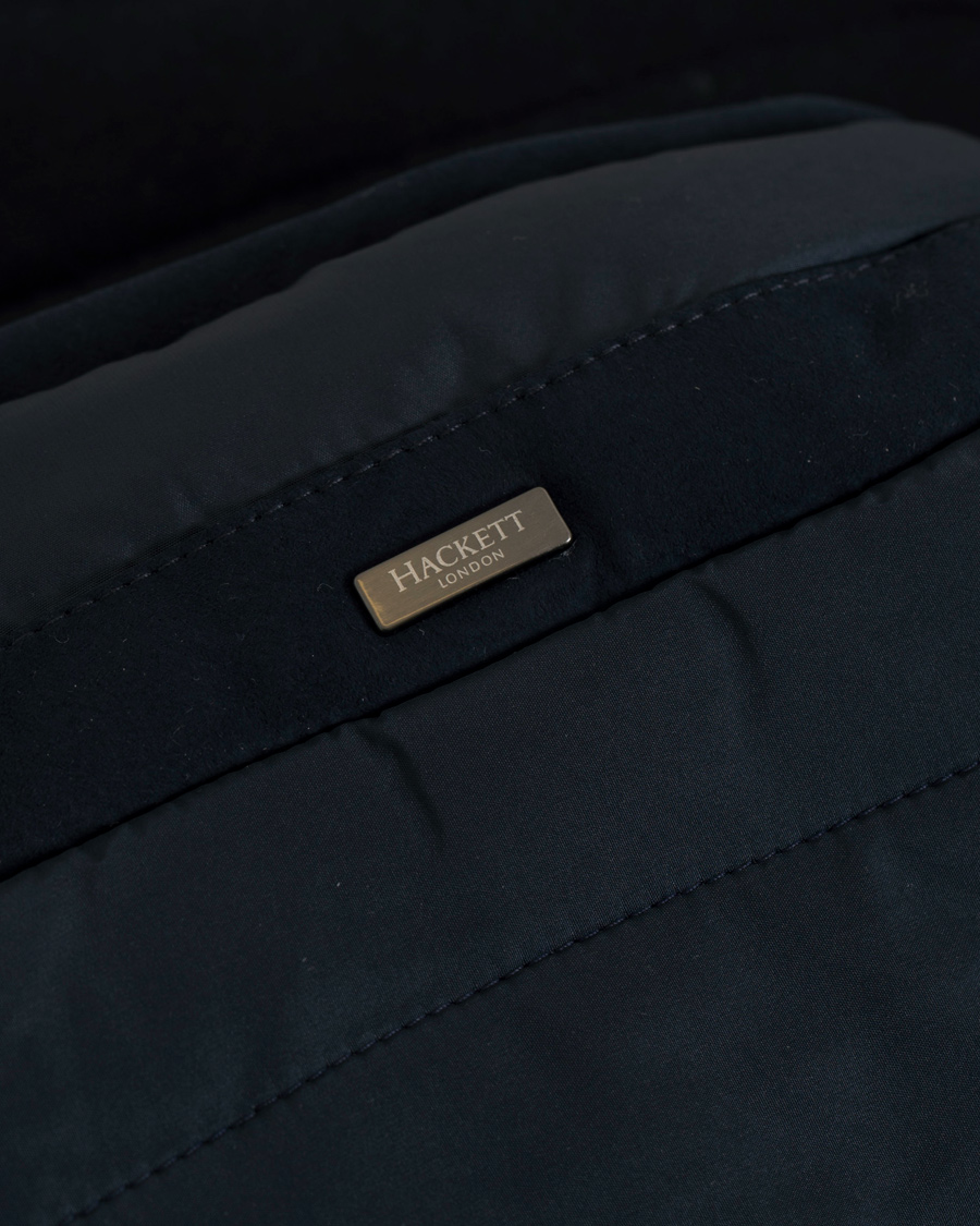 Heren | Jassen | Hackett | Lightweight Wool Gilet Navy