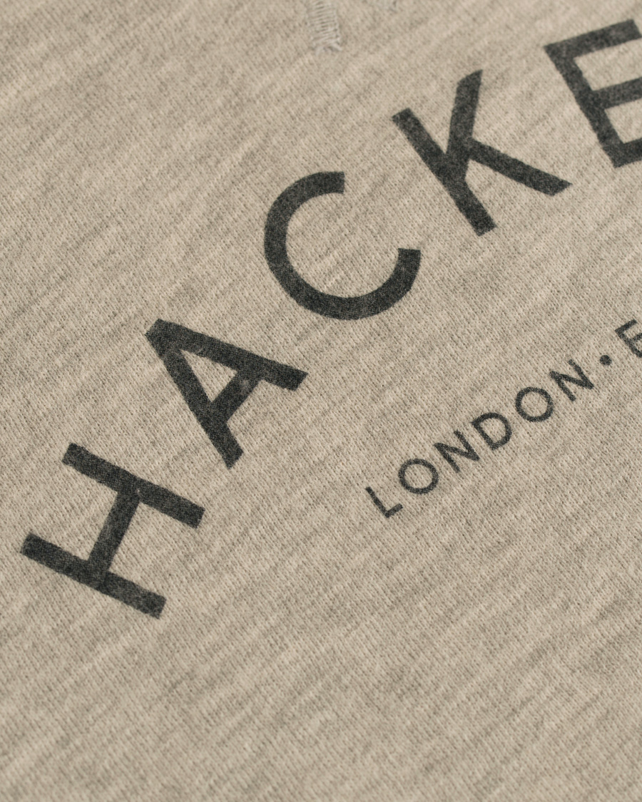 Heren | Truien | Hackett | Mr Classic Logo Crew Neck Sweater Grey