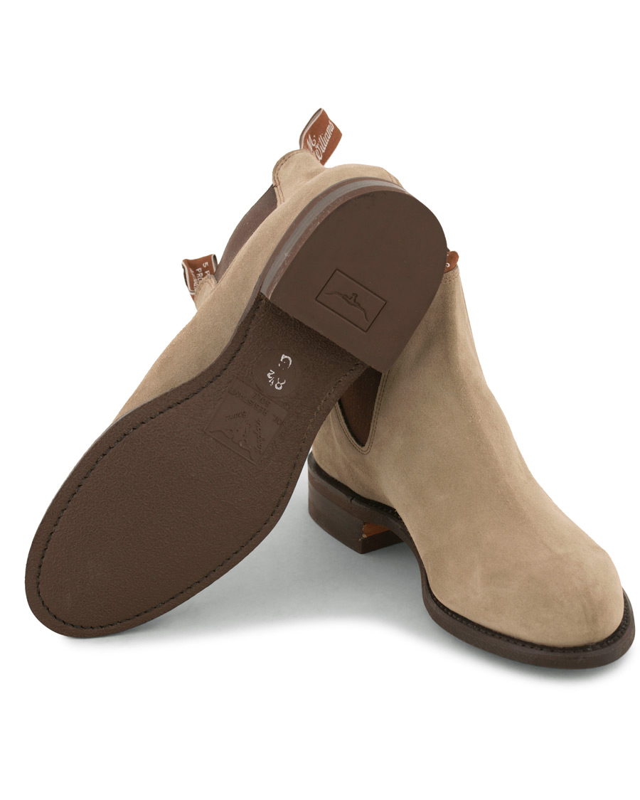 Heren | R.M.Williams Wentworth G Boot Oatmeal Suede | R.M.Williams | Wentworth G Boot Oatmeal Suede