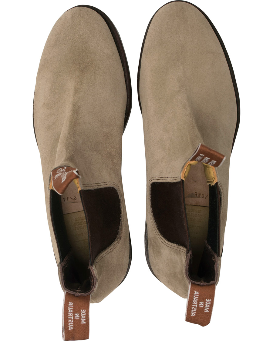 Heren | R.M.Williams Wentworth G Boot Oatmeal Suede | R.M.Williams | Wentworth G Boot Oatmeal Suede