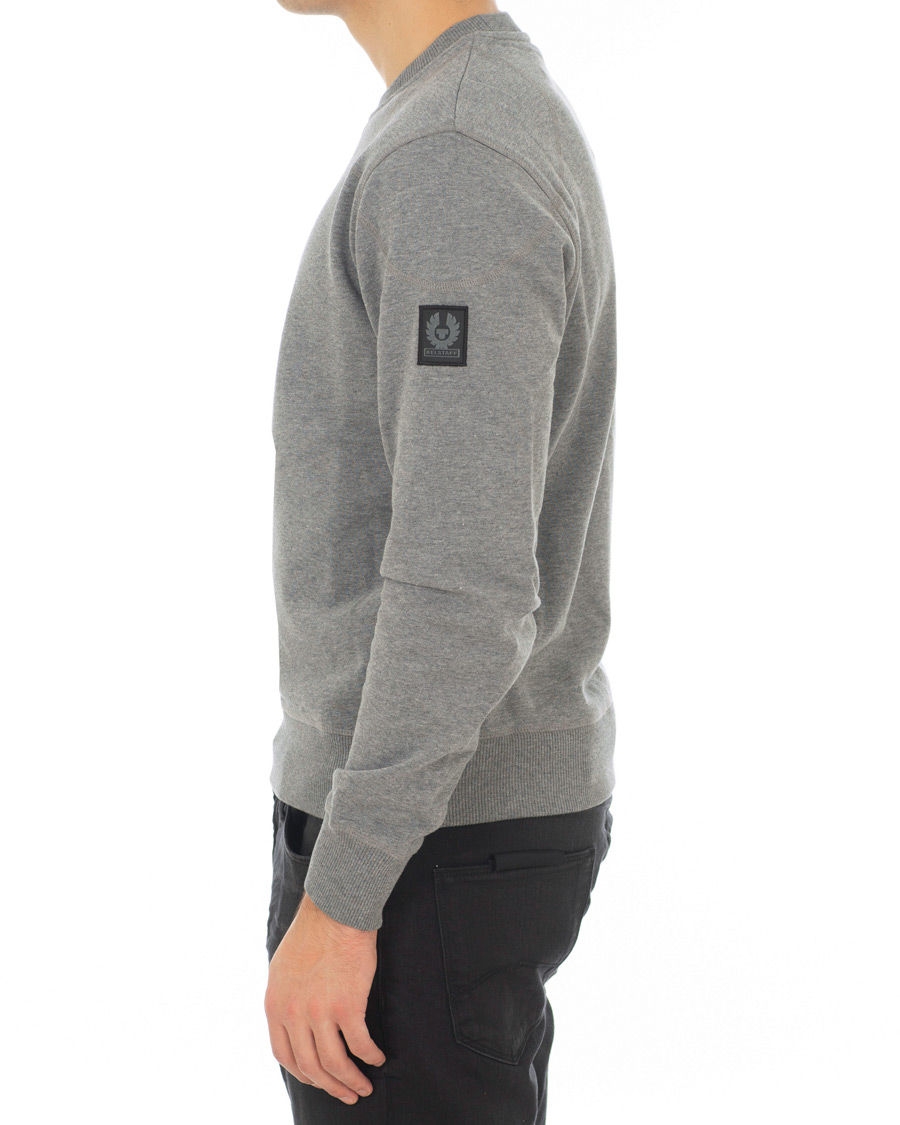 Heren | Truien | Belstaff | Jefferson Crew Neck Sweatshirt Grey Melange