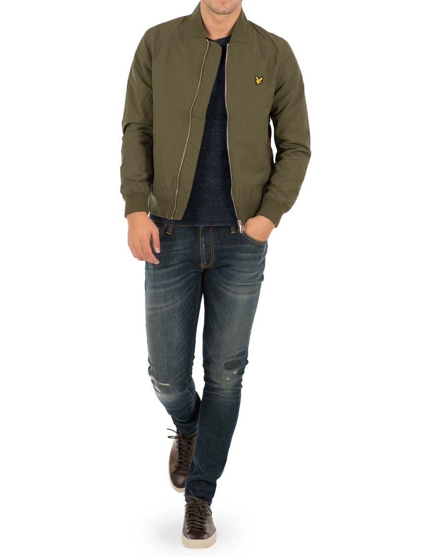 Heren | Jassen | Lyle & Scott | Bomber Jacket Olive