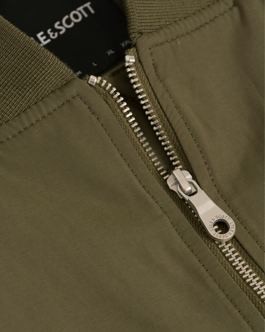 Heren | Jassen | Lyle & Scott | Bomber Jacket Olive
