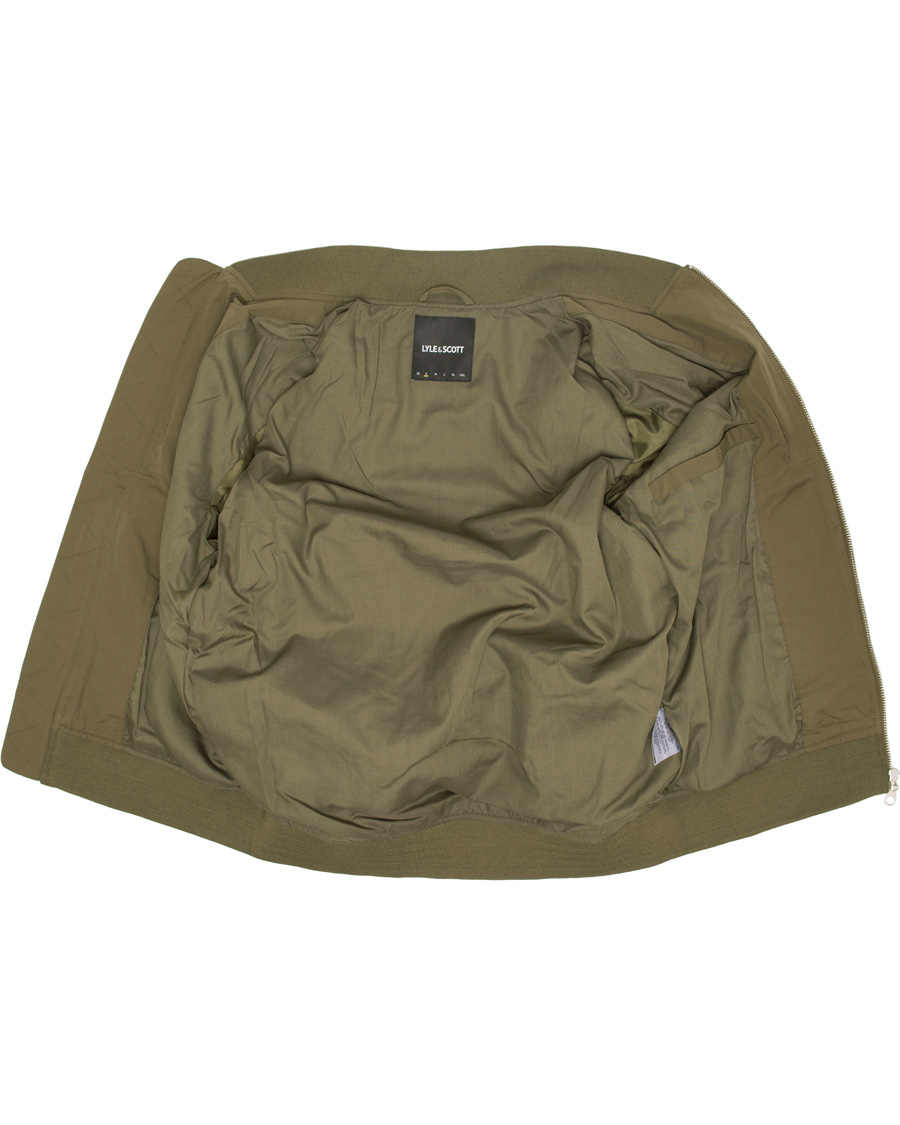 Heren | Jassen | Lyle & Scott | Bomber Jacket Olive