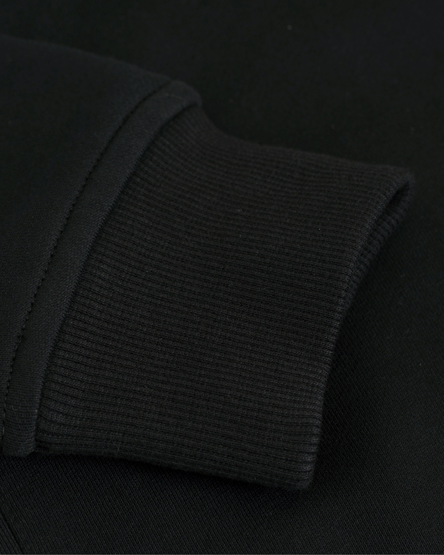 Heren | Truien | Lyle & Scott | Half Zip Hoodie True Black