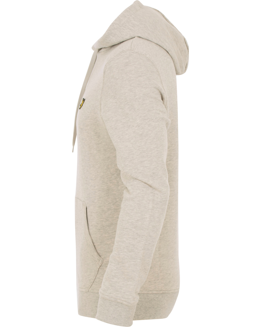 Heren | Truien | Lyle & Scott | Pullover Hoodie Light Grey Marl