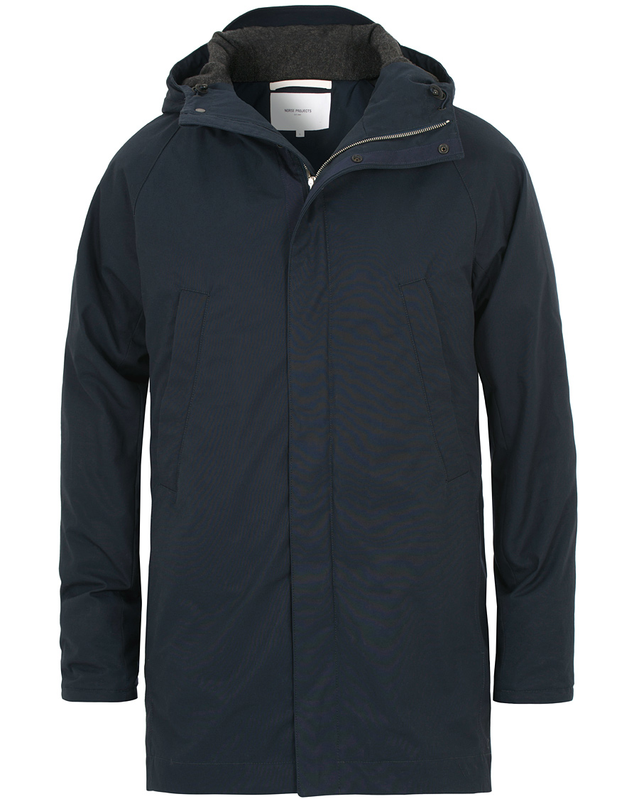 Heren | Jassen | Norse Projects | Lindisfarni Cambric Jacket Dark Navy