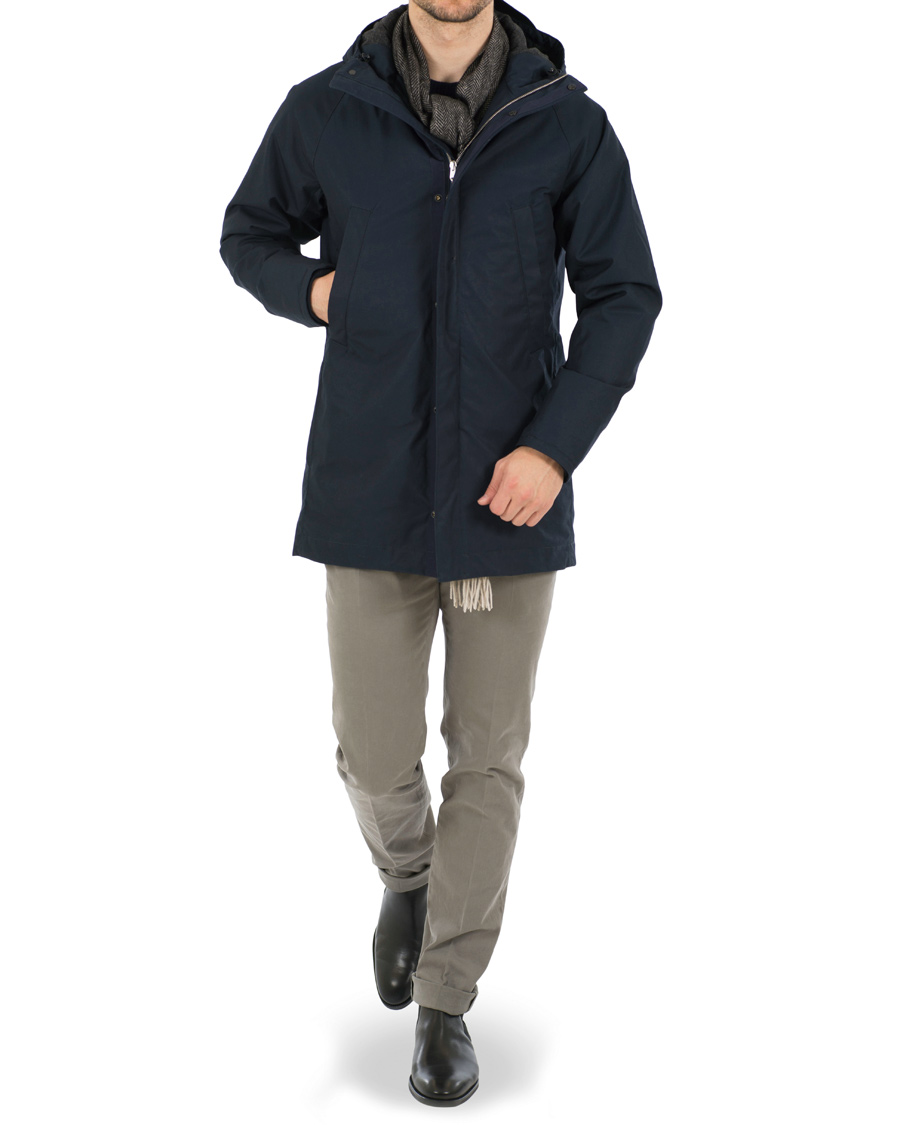 Heren | Jassen | Norse Projects | Lindisfarni Cambric Jacket Dark Navy