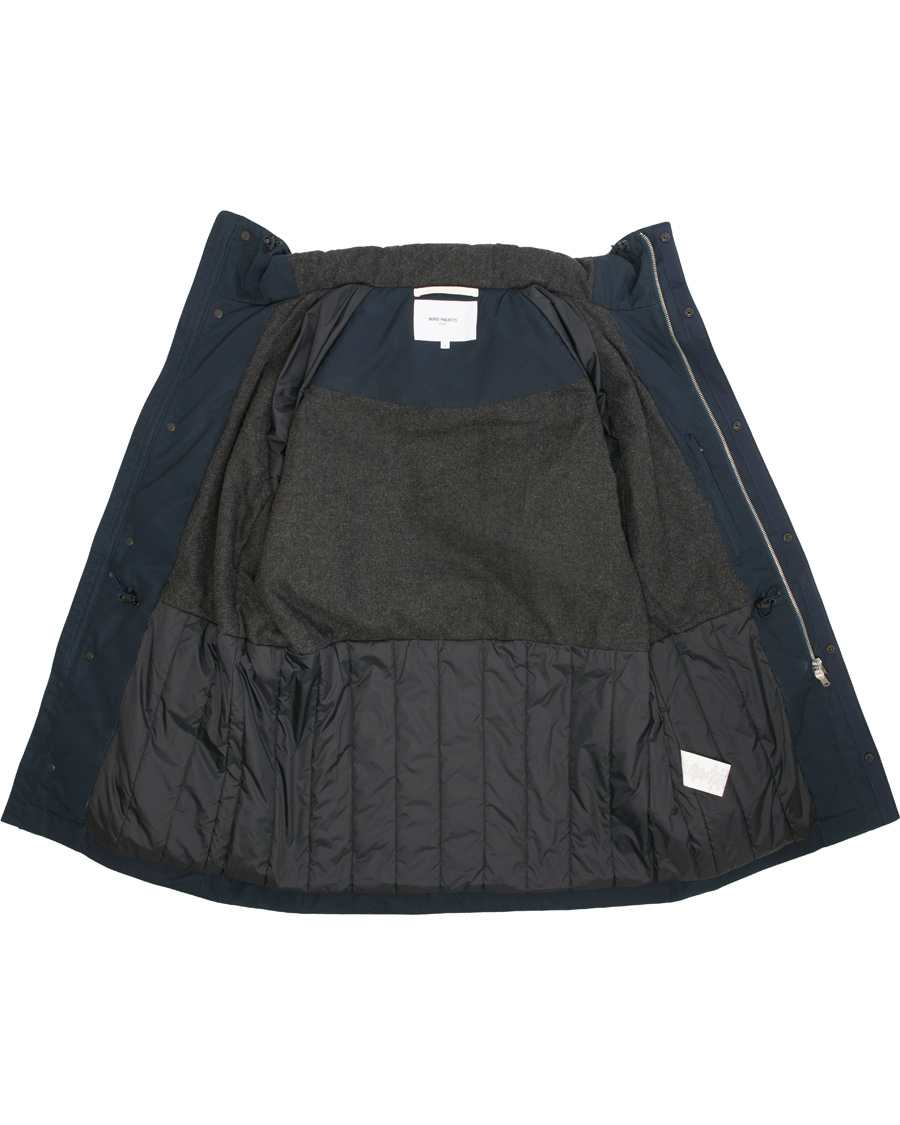 Heren | Jassen | Norse Projects | Lindisfarni Cambric Jacket Dark Navy