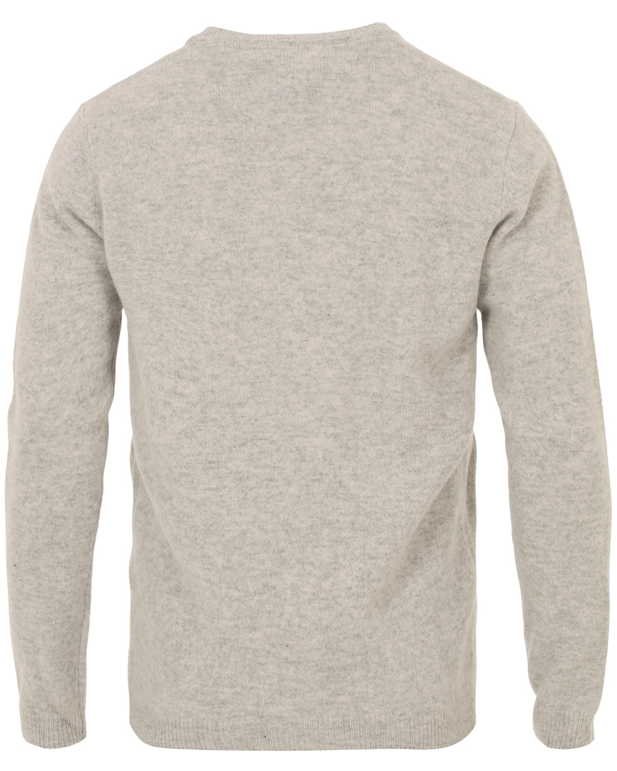 Heren | Truien | Norse Projects | Sigfred Lambswool Crew Neck Light Grey Melange