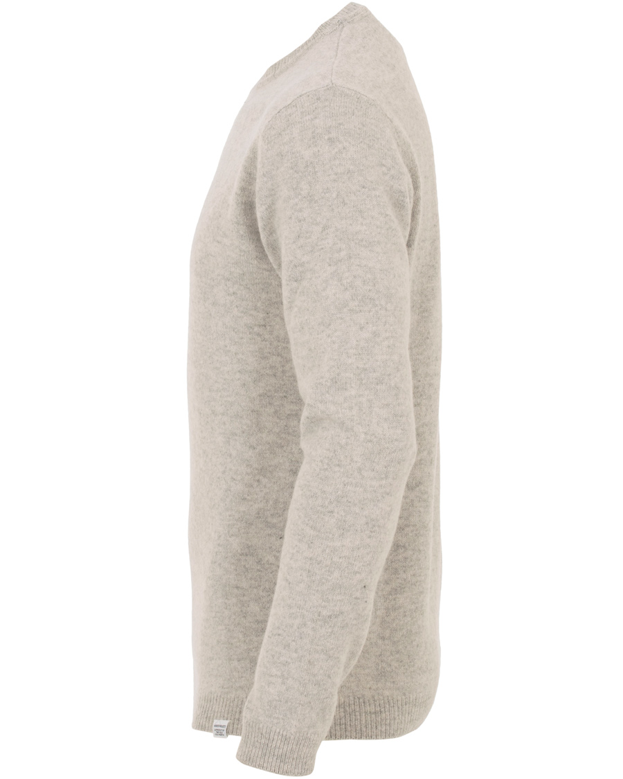 Heren | Truien | Norse Projects | Sigfred Lambswool Crew Neck Light Grey Melange