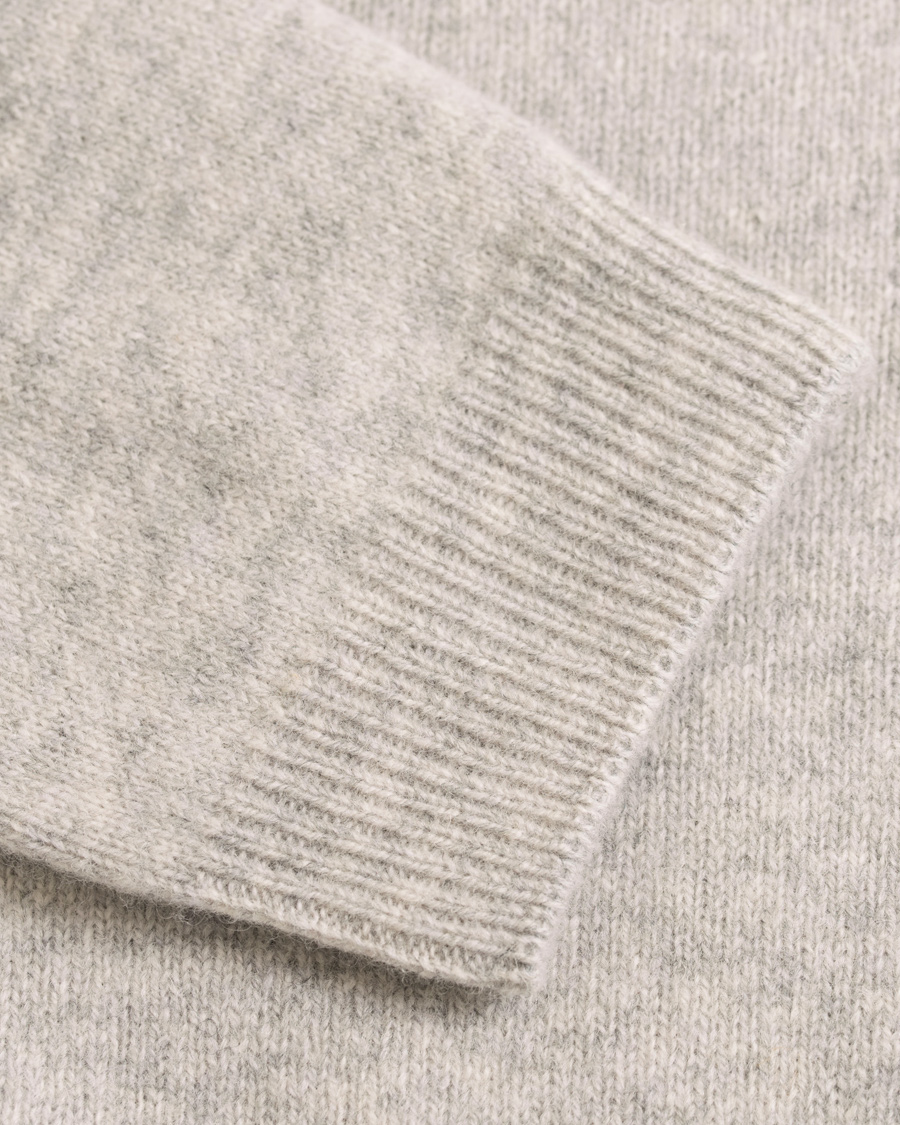 Heren | Truien | Norse Projects | Sigfred Lambswool Crew Neck Light Grey Melange