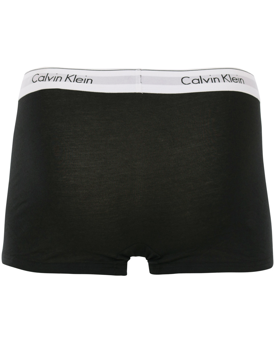Heren | Ondergoed | Calvin Klein | Jeans Modern Cotton 2-Pack Trunk Dylan Red/Black