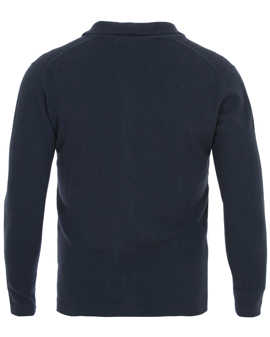 Heren | Truien | Johnstons of Elgin | Cashmere Cardigan Navy