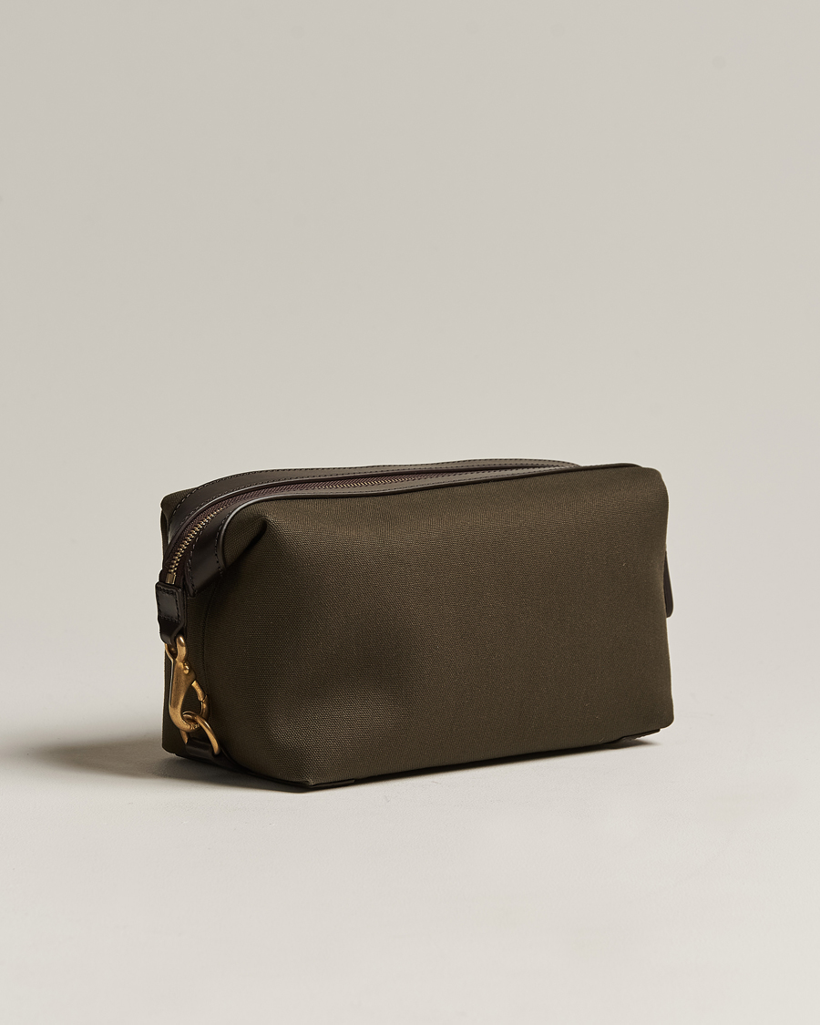 Heren |  | Mismo | M/S Nylon Washbag Army/Dark Brown