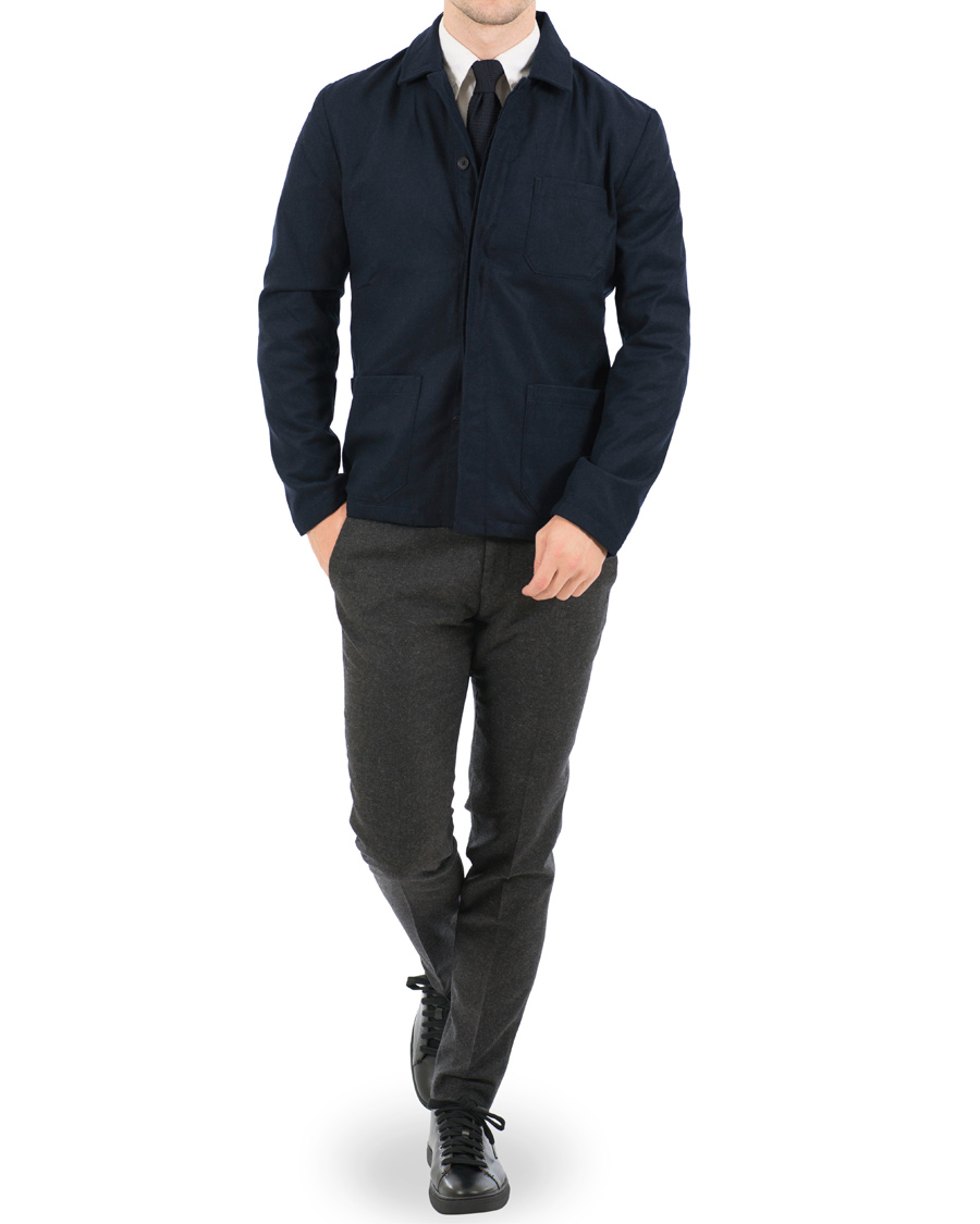 Heren | Jassen | NN07 | Oscar Blazer Navy