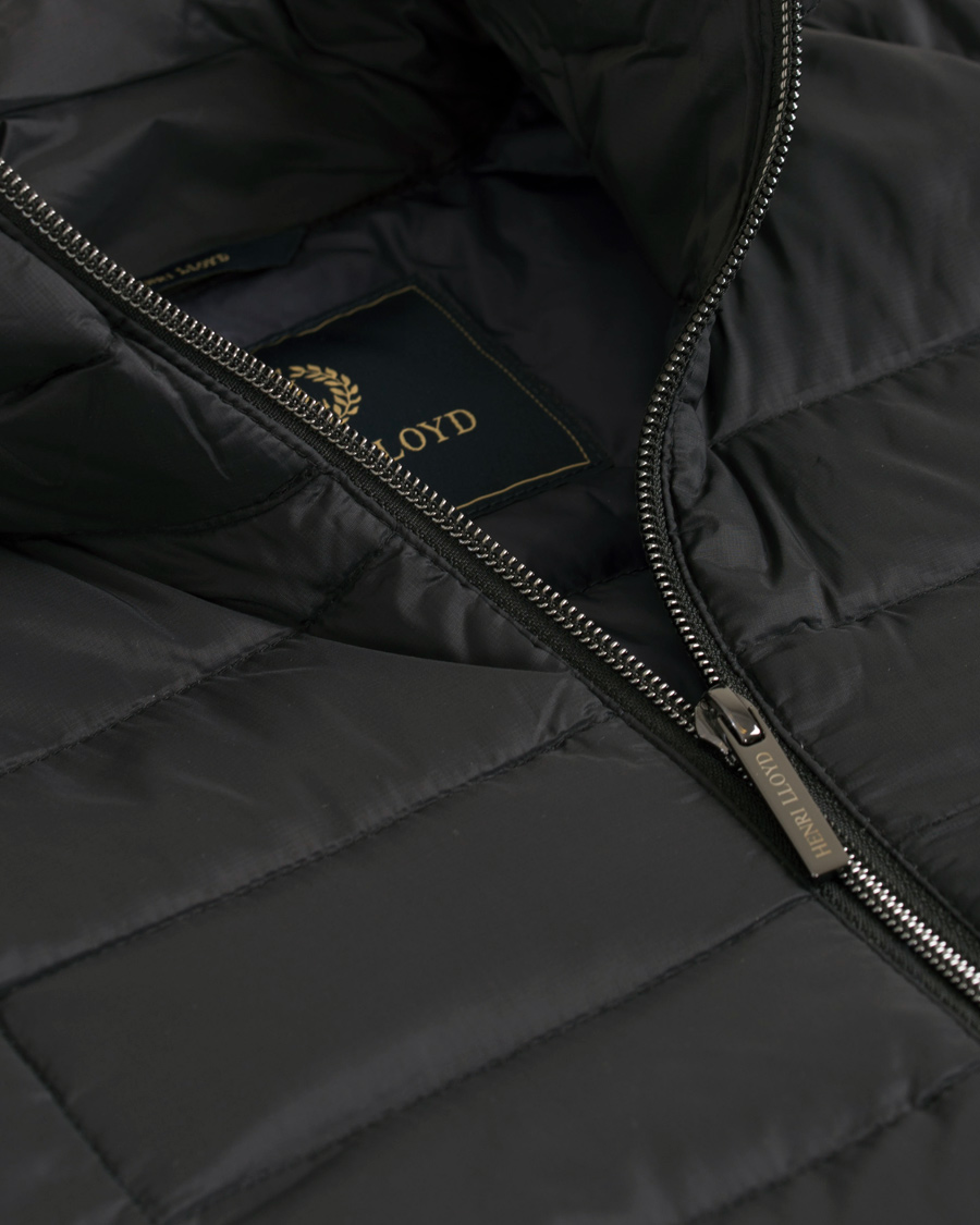Heren | Jassen | Henri-Lloyd | Henri Lloyd Cabus Lightweight Down Jacket Black