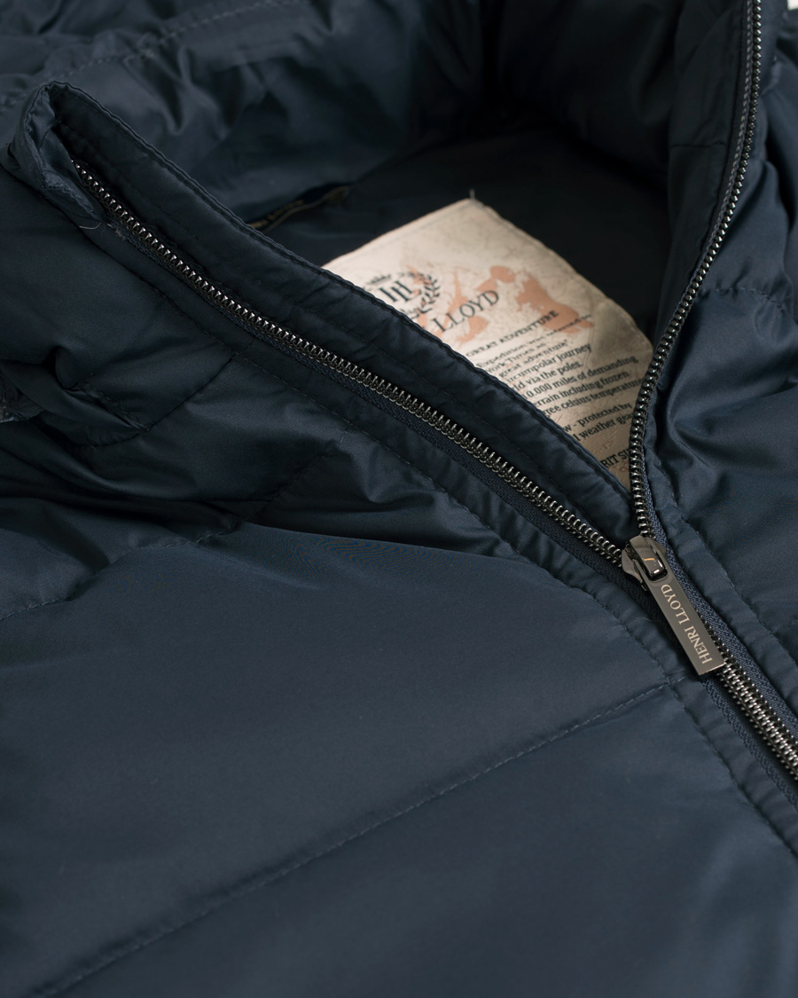 Heren | Jassen | Henri-Lloyd | Henri Lloyd Hartley Down Jacket Navy
