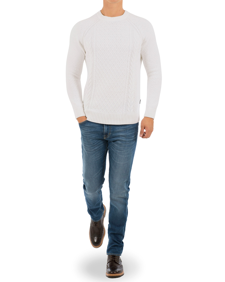 Heren | Truien | Henri-Lloyd | Henri Lloyd Kents Regular Crew Neck Knit White