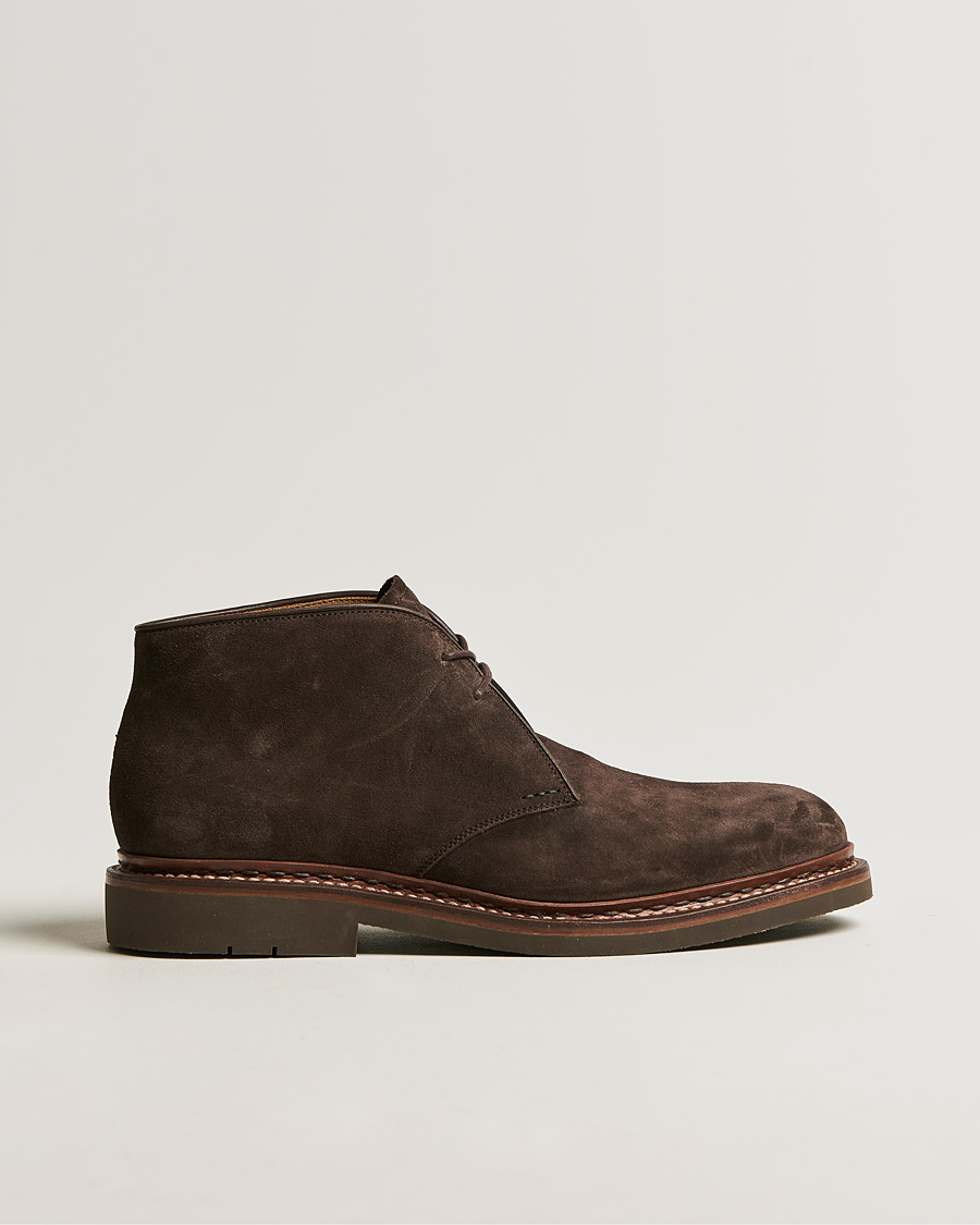 Heren | Heschung Genet Suede Chukka Boot Brown | Heschung | Genet Suede Chukka Boot Brown