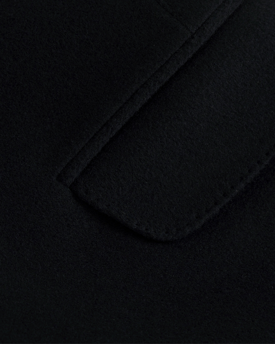 Heren | Jassen | Oscar Jacobson | Saks Wool Coat Navy