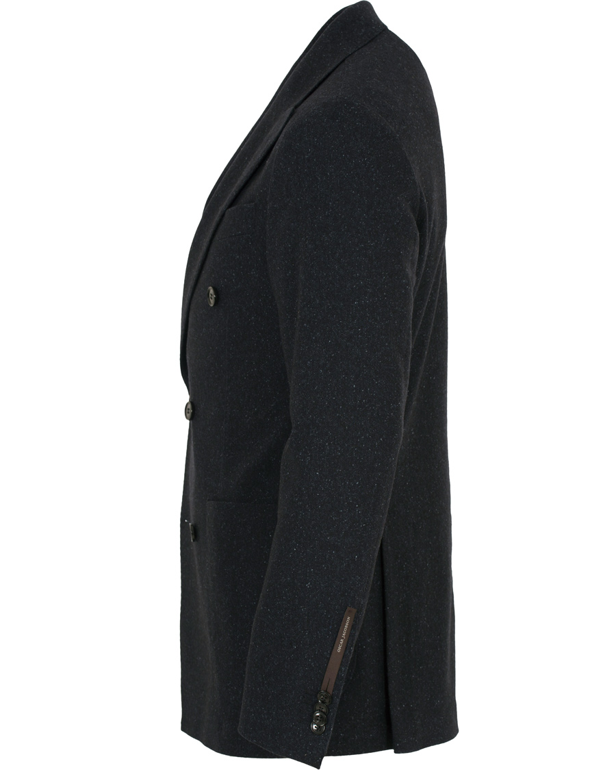Heren | Blazers | Oscar Jacobson | Erik Double Breasted Blazer Navy