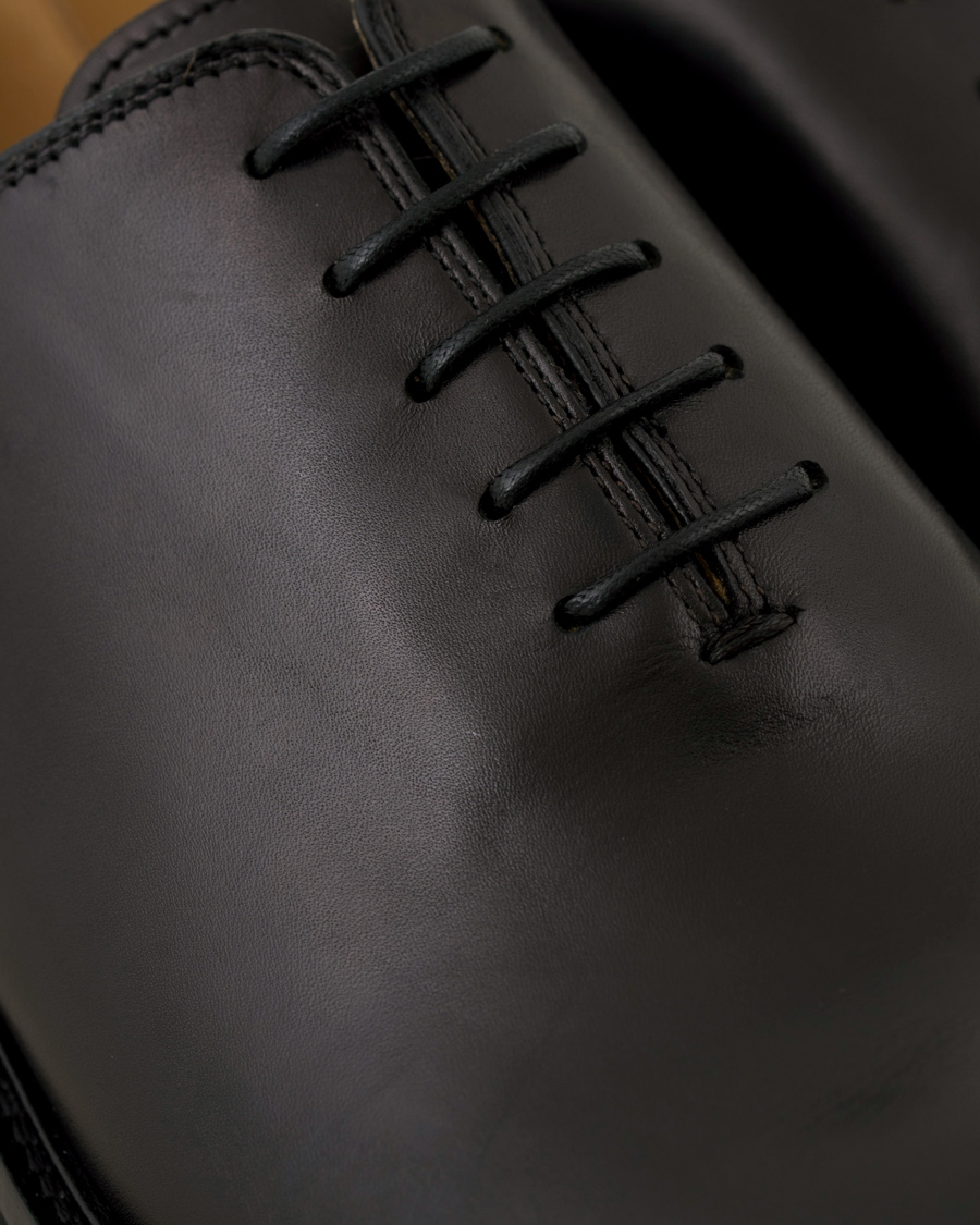 Heren | Oscar Jacobson President Wholecut Oxford Black | Oscar Jacobson | President Wholecut Oxford Black