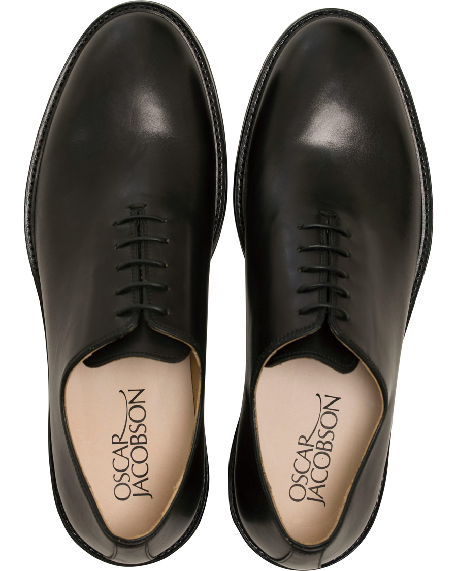 Heren | Oscar Jacobson President Wholecut Oxford Black | Oscar Jacobson | President Wholecut Oxford Black