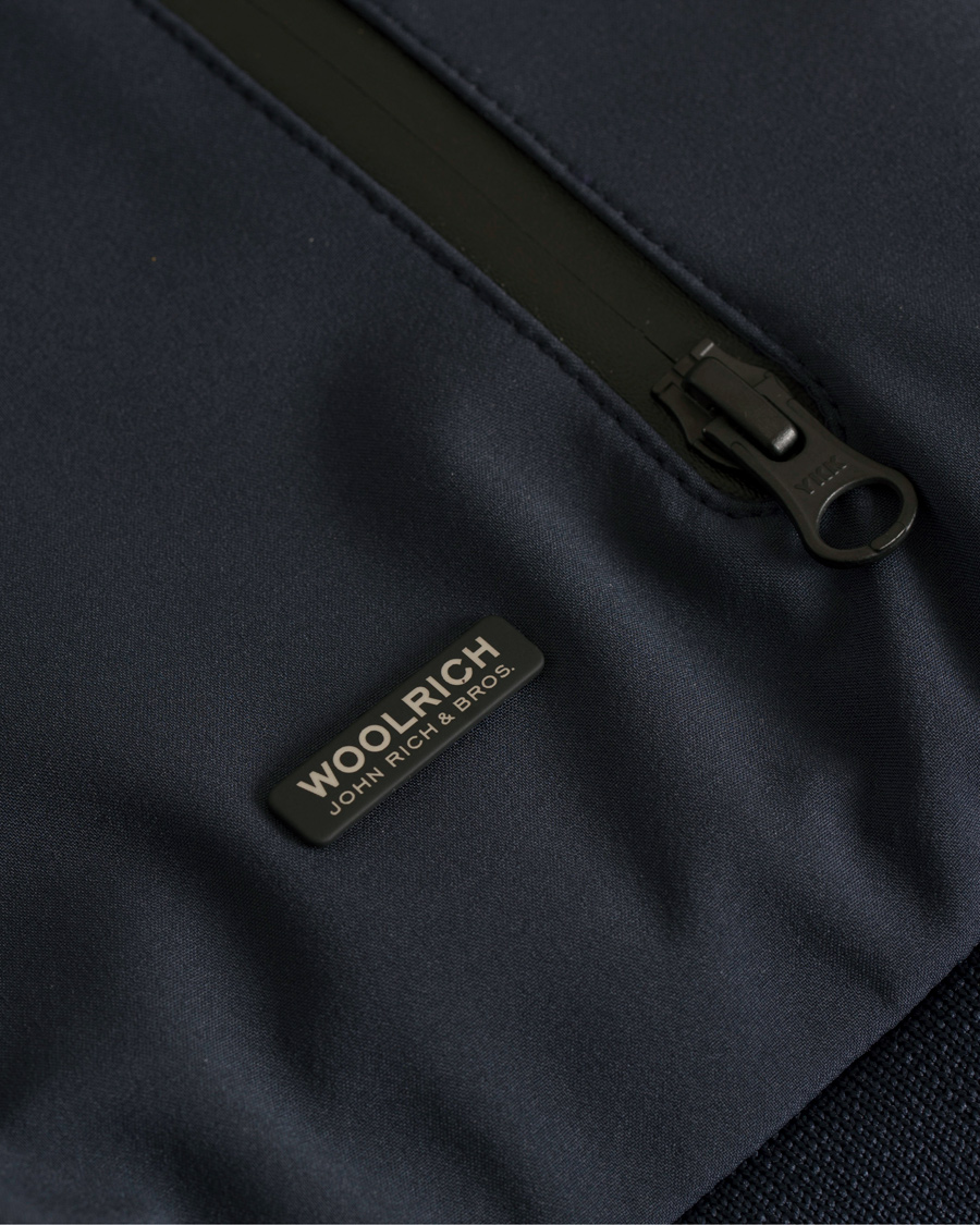 Heren | Jassen | Woolrich | Comfort Rain Jacket Navy