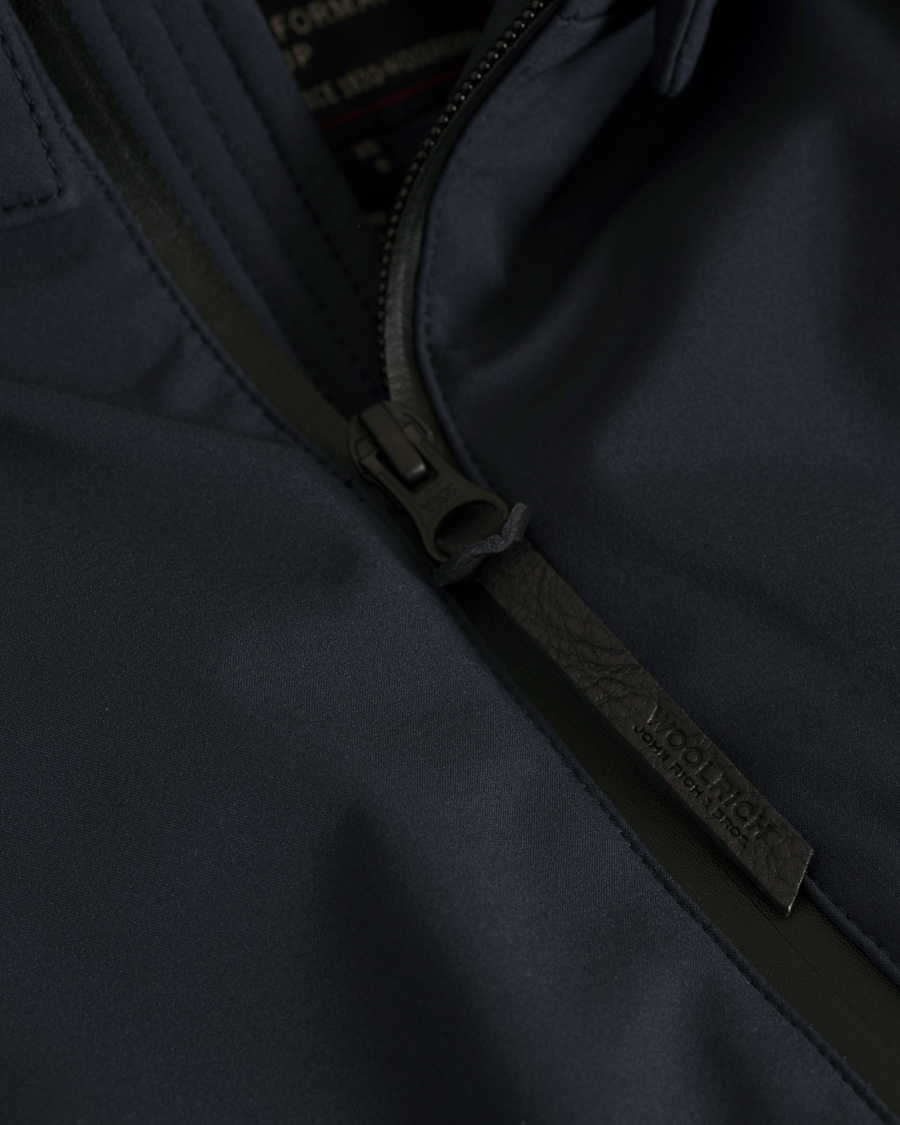 Heren | Jassen | Woolrich | Comfort Rain Jacket Navy