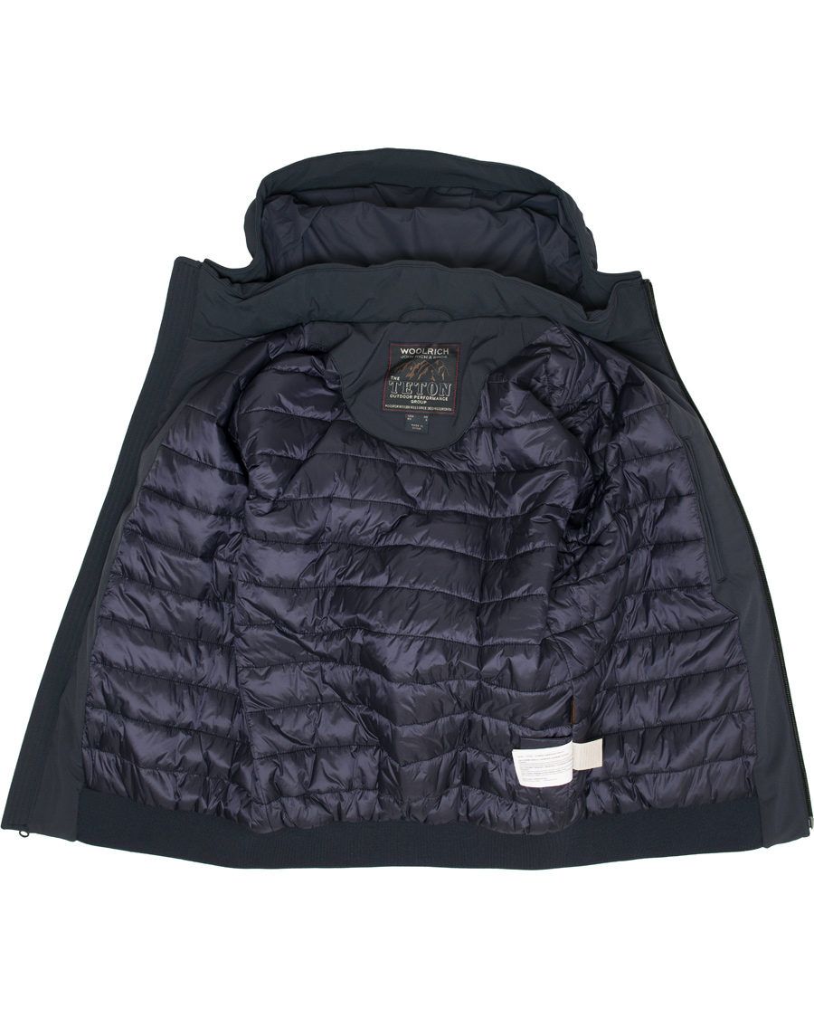Heren | Jassen | Woolrich | Comfort Rain Jacket Navy