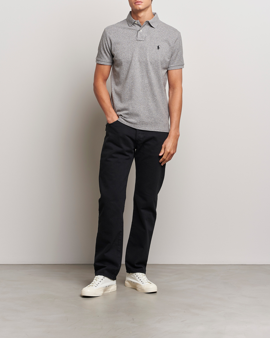 Heren | Polo's | Polo Ralph Lauren | Custom Slim Fit Polo Canterbury Heather