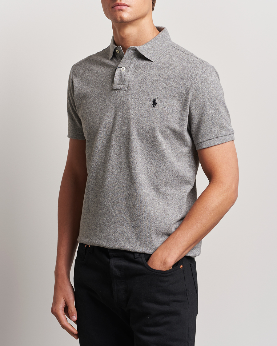 Heren | Polo's | Polo Ralph Lauren | Custom Slim Fit Polo Canterbury Heather