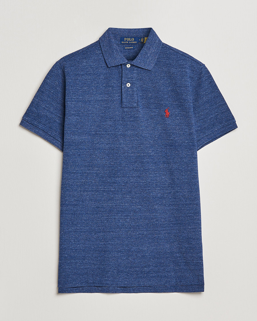 Heren | Polo's | Polo Ralph Lauren | Custom Slim Fit Polo Classic Royal Heather
