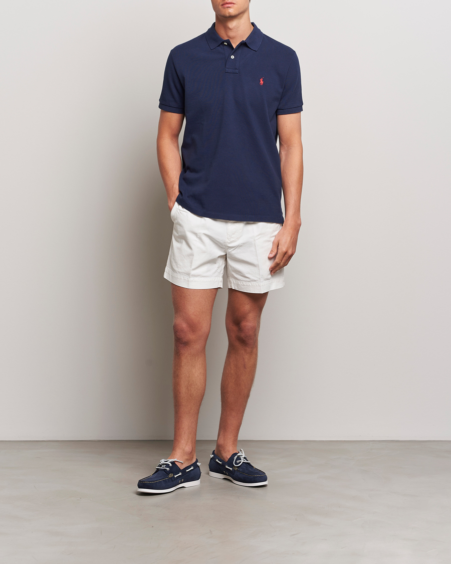 Heren | Polo's | Polo Ralph Lauren | Custom Slim Fit Polo Newport Navy