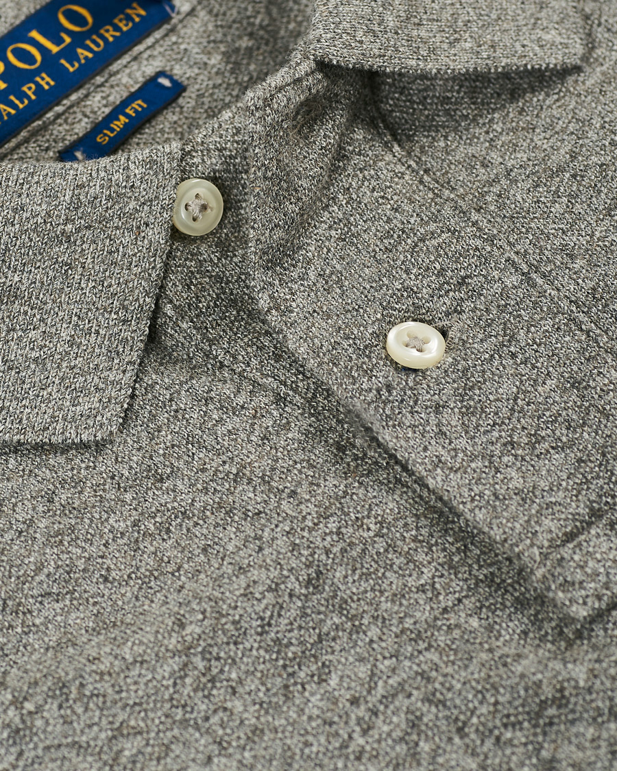 Heren | Polo's | Polo Ralph Lauren | Slim Fit Polo Canterbury Heather