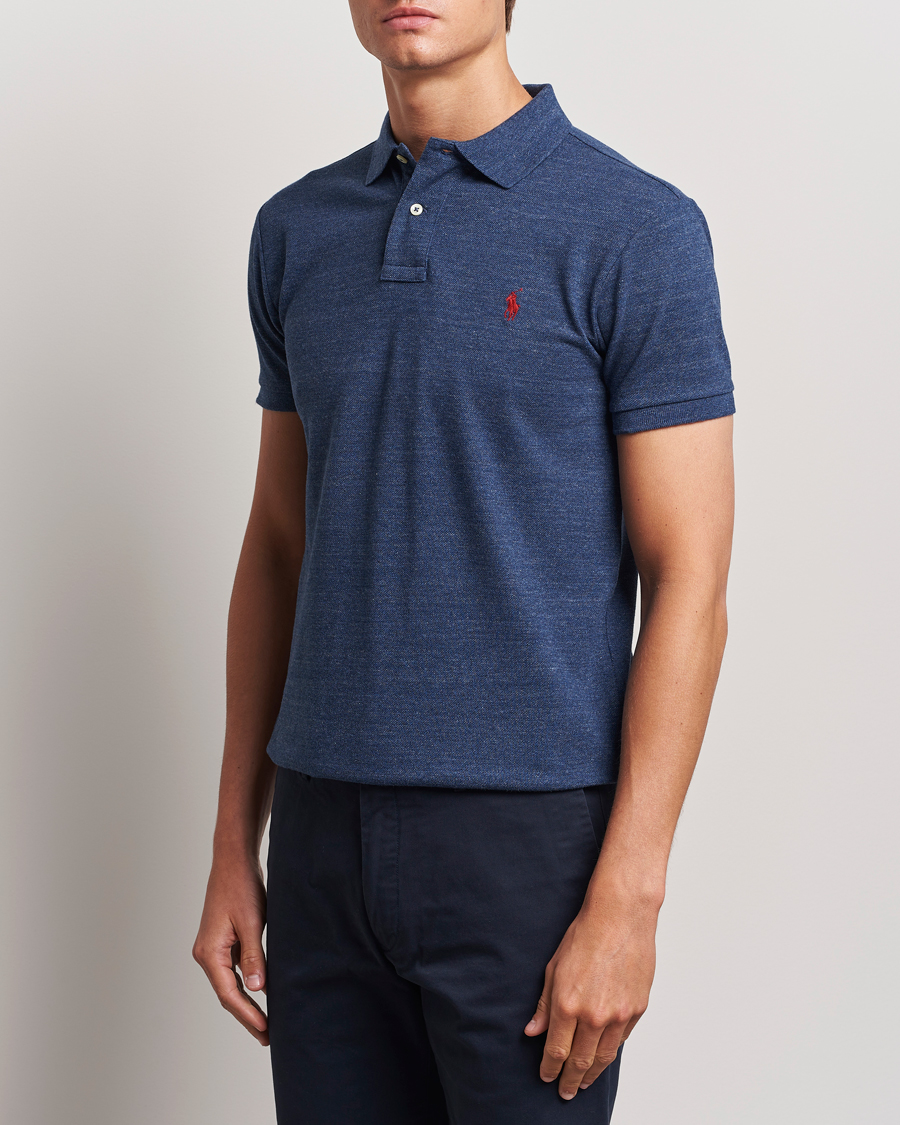 Heren | Polo's | Polo Ralph Lauren | Slim Fit Polo Classic Royal Heather