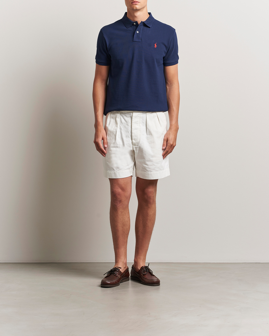 Heren | Polo's | Polo Ralph Lauren | Slim Fit Polo Newport Navy