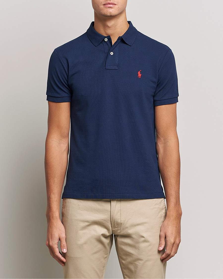 Heren |  | Polo Ralph Lauren | Slim Fit Polo Newport Navy