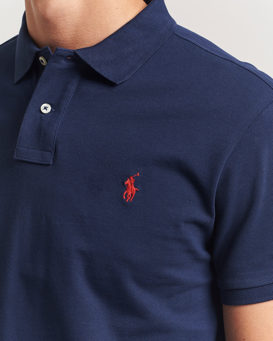 Heren | Polo's | Polo Ralph Lauren | Slim Fit Polo Newport Navy
