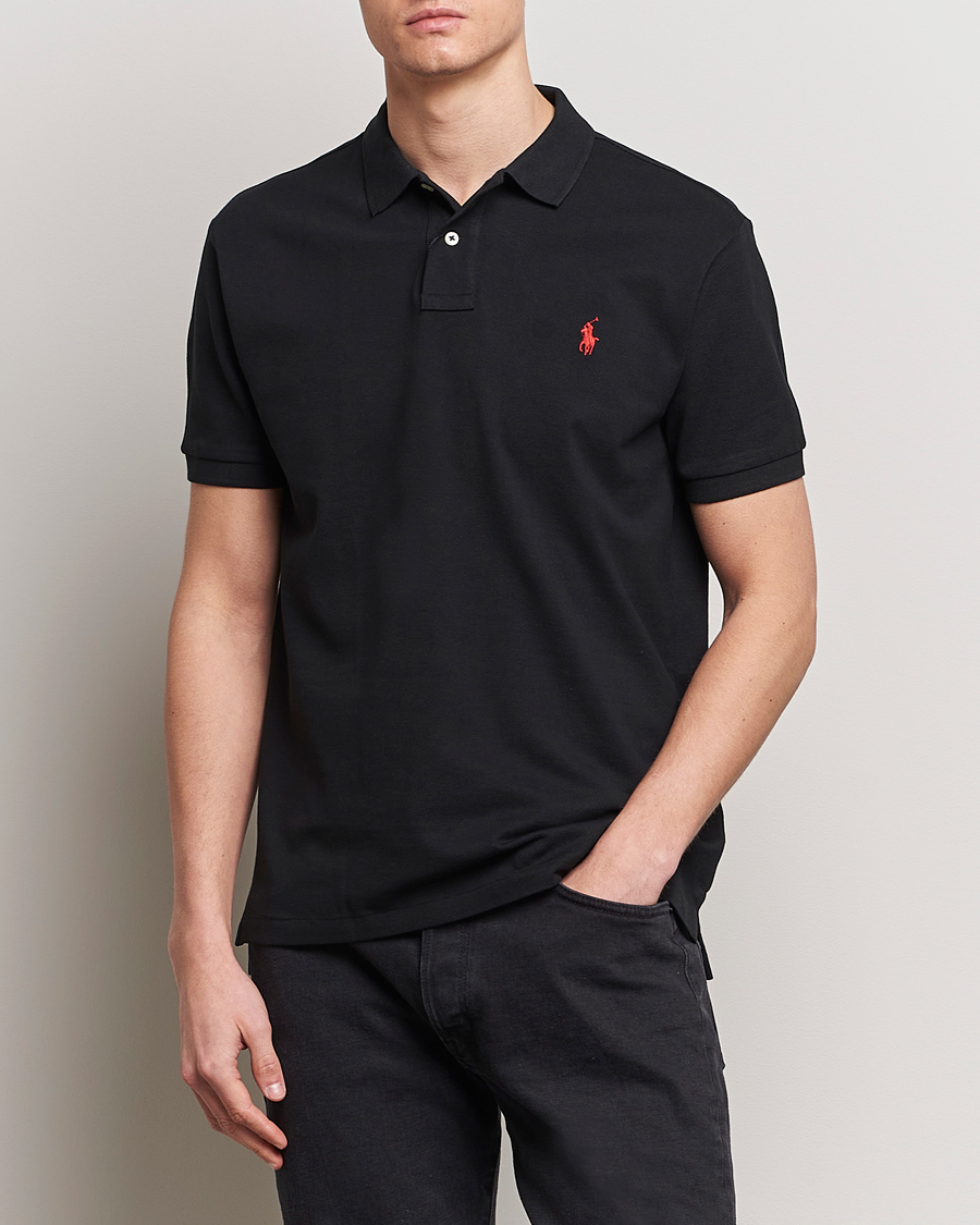 Heren |  | Polo Ralph Lauren | Slim Fit Polo Polo Black