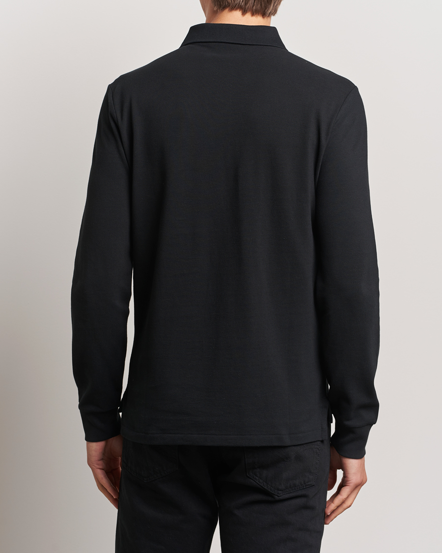 Heren | Polo's | Polo Ralph Lauren | Custom Slim Fit Long Sleeve Polo Polo Black