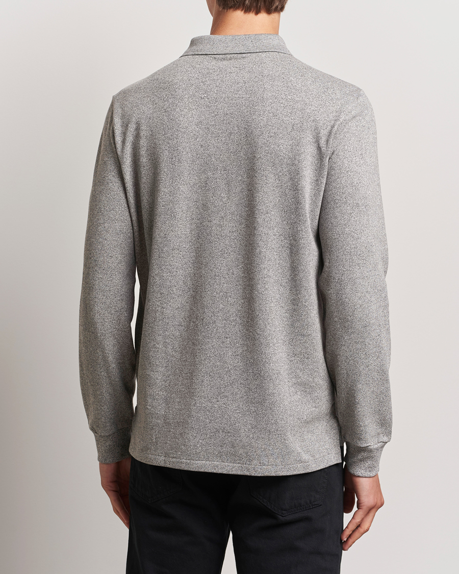 Heren | Polo's | Polo Ralph Lauren | Custom Slim Fit Long Sleeve Polo Canterbury Heather